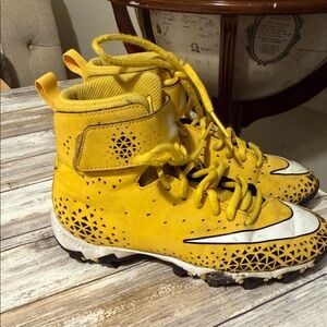 Nike Yellow and Black Kids Sneakers